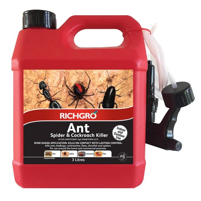 Richgro 3L Ready To Use Ant Spider And Cockroach Killer