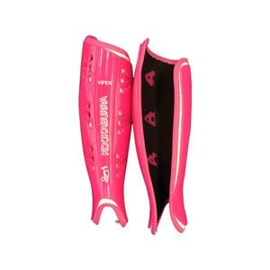 Kookaburra Viper Field Hockey Shinguards Pair Pink Size Medium