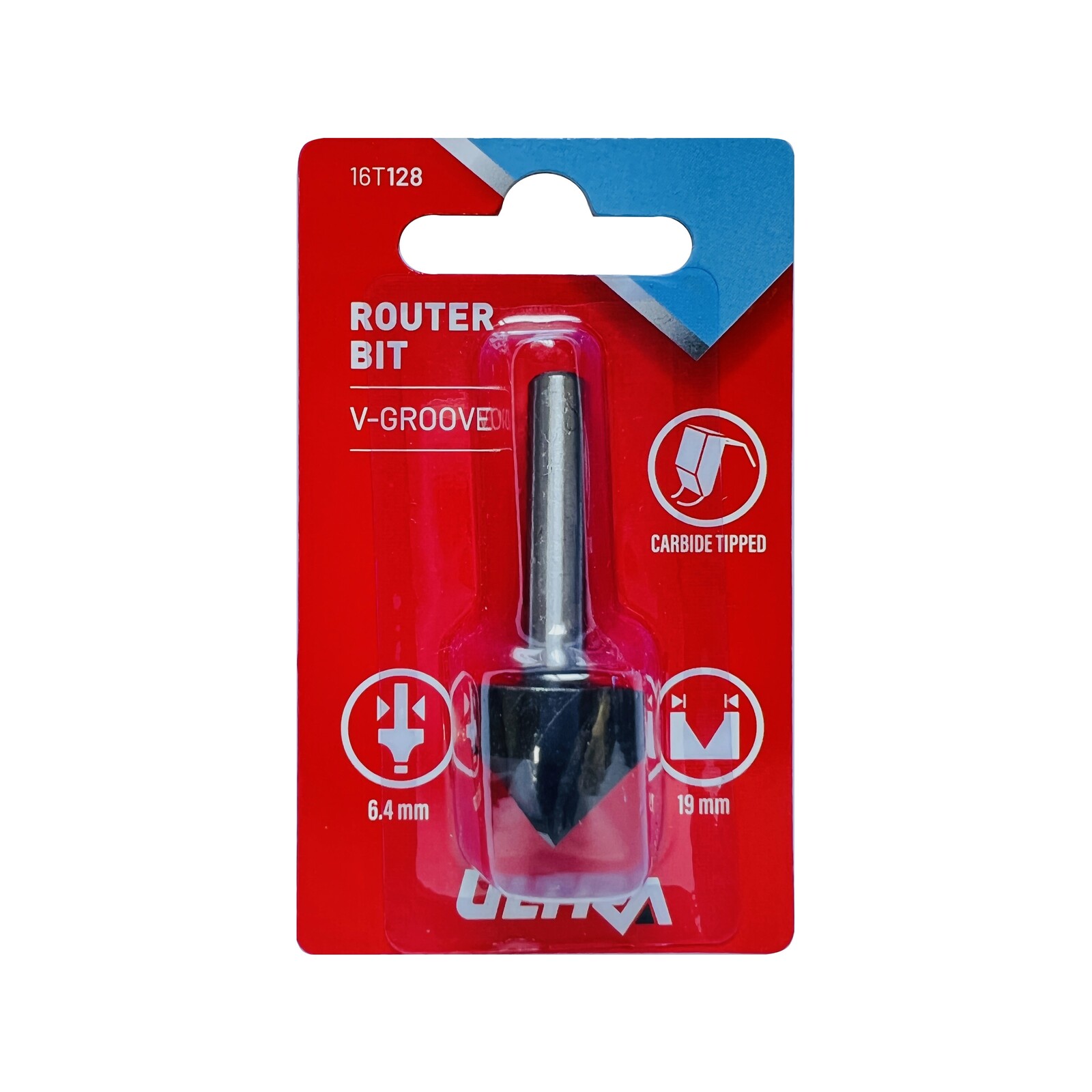 Ultra 6.4mm V Groove Router Bit Bunnings Australia