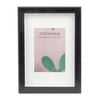 Unigift Stockholm Wooden/Glass Picture Photo Frame A4 21x30cm Black