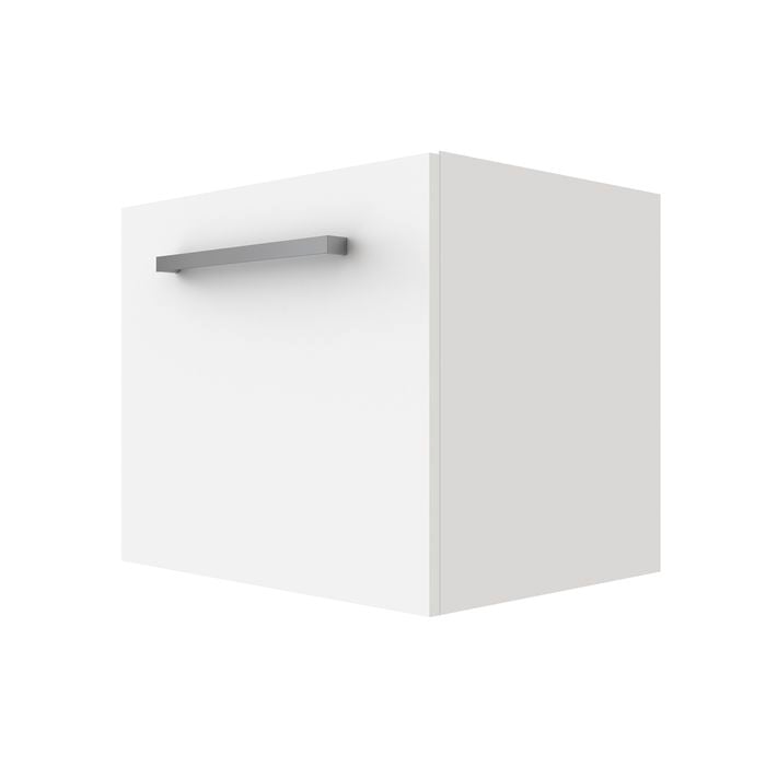 Stein 600 x 450 x 500mm White Select Wall Hung Vanity To Suit Handle