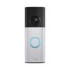 Ring Nickel Silver Battery Video Doorbell Plus