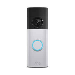 Ring Nickel Silver Battery Video Doorbell Plus