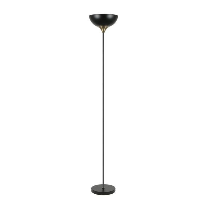 Cla Lighting Progetto Iron Up Light Floor Lamp Matte Black