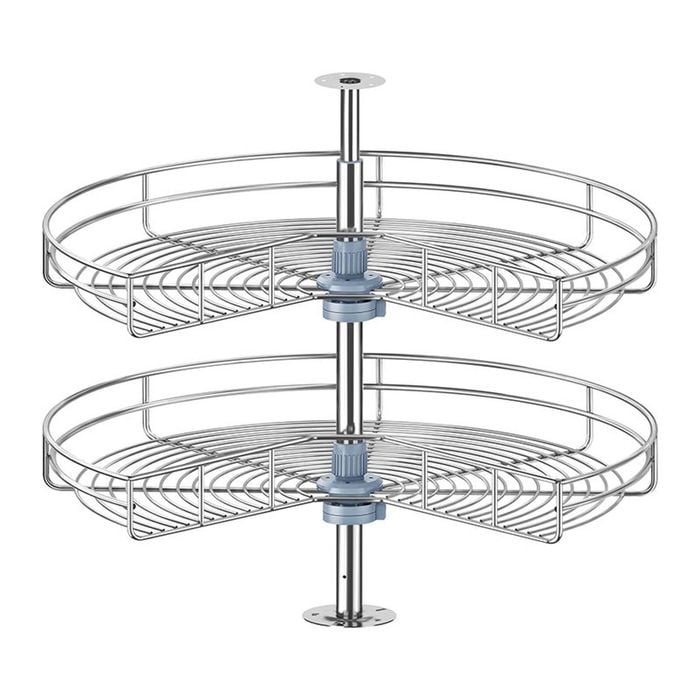 Catzon Corner Cabinet Lazy Susan Turntable 270 Degree for Kitchen-600mm