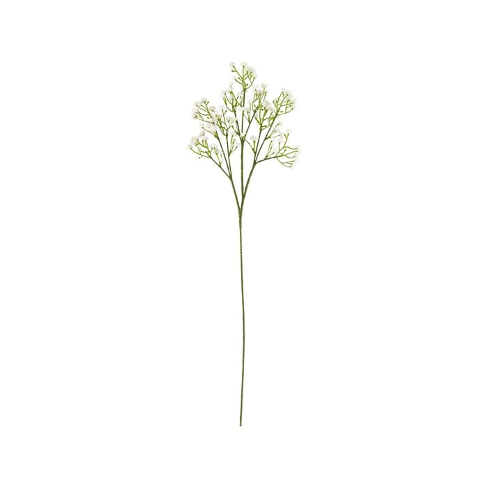 UN-REAL 55cm Artificial Green Baby Spray Flower
