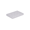 Matfer Bourgeat Chocolate Mould 28 Ribbed Oval