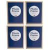 4PK Unigift Element MDF/Glass A3 Picture Frame - Assorted