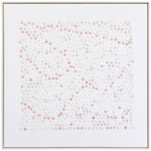 LVD Framed Canvas Home/Room Decor 90x90cm - Whisper Rust