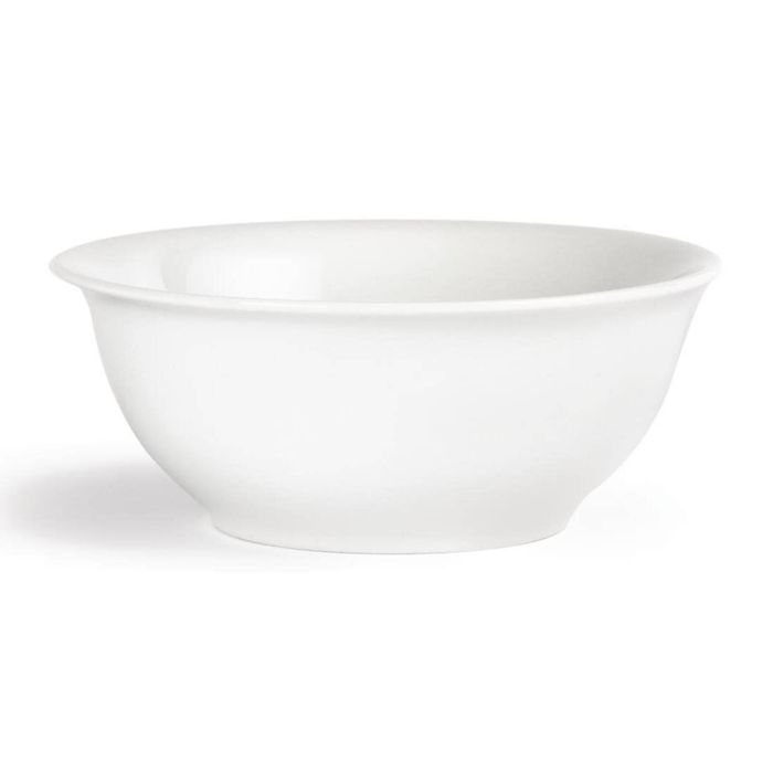Olympia Salad Bowls Whiteware 6 Pack 175mm Commercial Porcelain Tableware