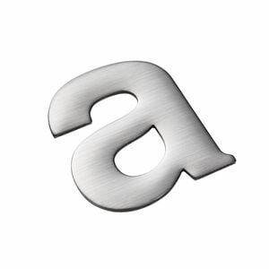 Sandleford 50mm Stainless Steel Mode Letter A - A