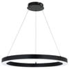 Mercator Large Black Medine 1 Light LED Pendant