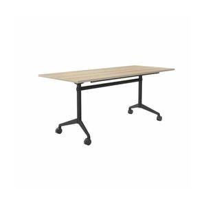 Olg Modulus Flip Table Full Black Frame New Oak Ravine Top L1800mm X W750mm