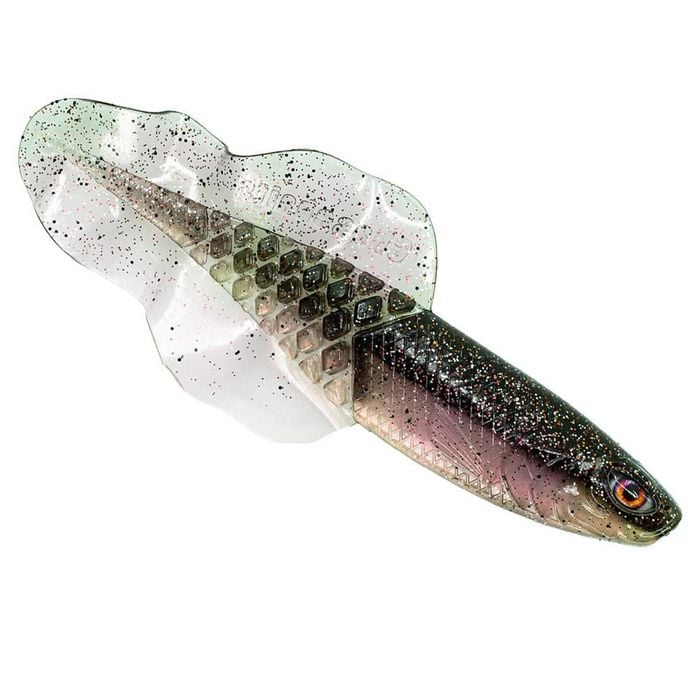Chasebaits 4.25 Inch 110mm Flacid Shad Baits Soft Plastic Fishing Lures - Stir Fry