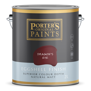 Porter's 2L Dragon's Eye Eggshell Finish Broadwall Washable Paint