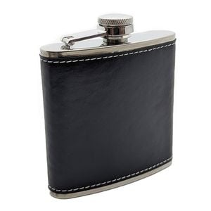 Stainless Steel Portable Lightweight Hip Flask With PVC Cover