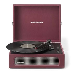 Crosley Voyager Bluetooth Portable Turntable - Burgundy