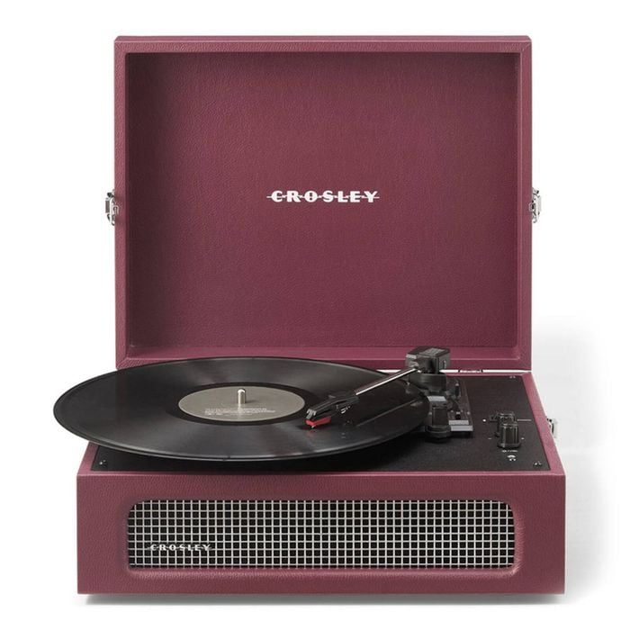 Crosley Voyager Bluetooth Portable Turntable - Burgundy
