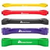 METEOR 5-Level Power Resistance Bands Set with Carry Bag
