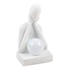 Click 19cm Solar Powered Polyresin Figurine Light