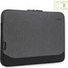 TARGUS 13-14' Cypress EcoSmart Sleeve for Laptop Notebook Tablet - Up to 14', Made with 3 Recycled Water Bottles - Grey