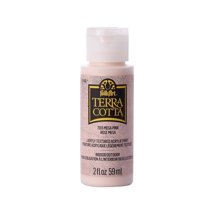Folkart Terracotta Paint 59ml Mesa Pink