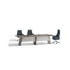 Modern Furniture ANDERS Boardroom Table 320cm - Hazelnut & Beige