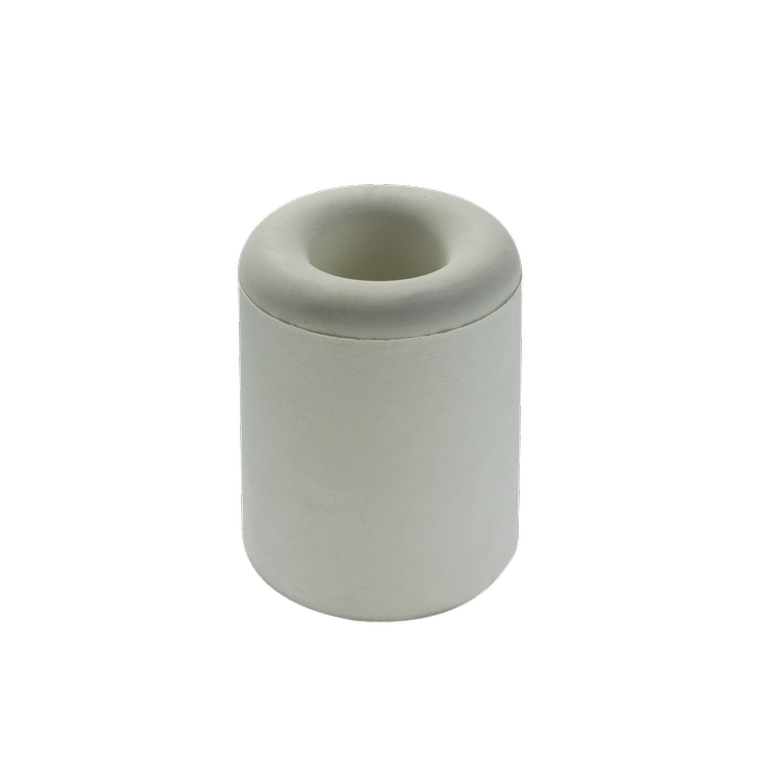 Adoored 30mm White Round Rubber Door Stop - 30mm
