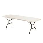 Lifetime 2440 x 762 x 737mm Folding Trestle Table