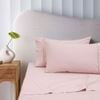 Accessorize Bedroom Collection Bamboo Cotton Mega Sheet Set Blush
