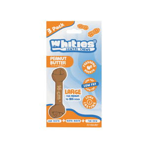 Wagalot Whities 3pc Peanut Butter Dental Bone