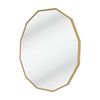 Urban Style Reflections Geometric Mirror Contemporary Home Decor Gold 90cm