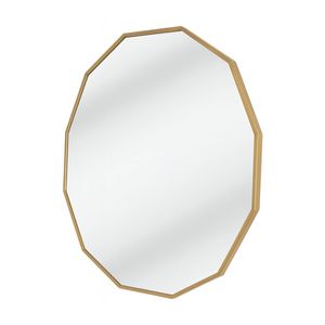 Urban Style Reflections Geometric Mirror Contemporary Home Decor Gold 90cm