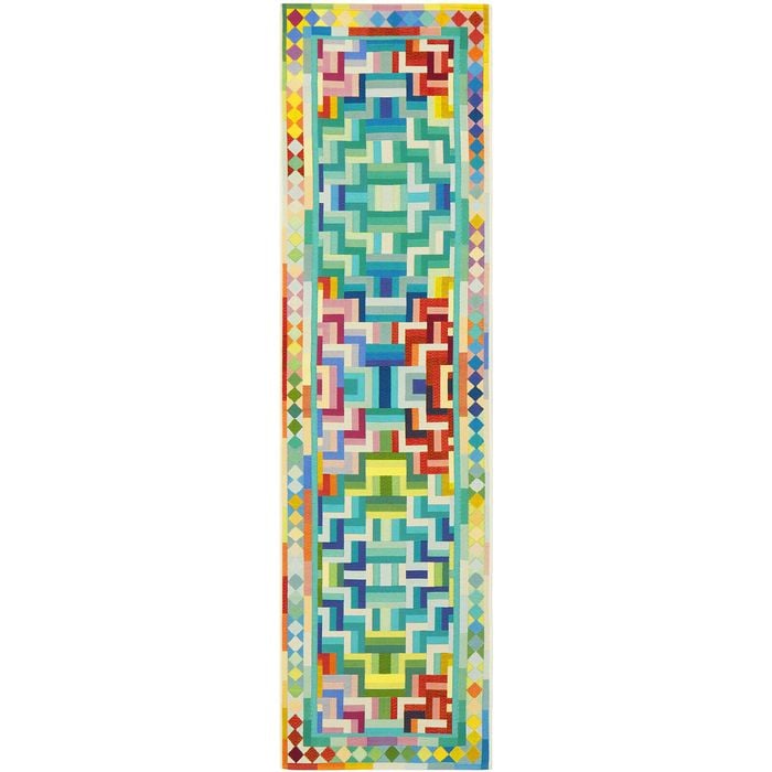 The Rug Connection Horizon Tala Multi 400x80cm - Large Runner Pet Friendly Outdoor Rug