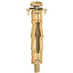 Macsim 8mm Yellow Zinc Hollow Wall Anchor - 80 Pack