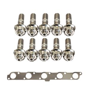 Permaseal Exhaust Manifold Titanium Stud & Gasket Kit For Ford Ranger 3.2L 2011 Onwards
