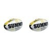 2PK Summit Global Advance Rugby League Ball 3.0 Size 3 - White/Yellow