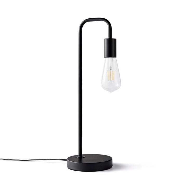 Sherwood Kara Metal Table Lamp Matte Black