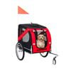 Topet Pet Bike Stroller Bicycle Trailer Pram Pet Jogger Dog Cat Size S-m