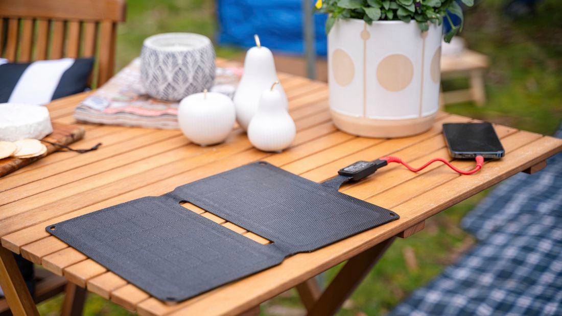 Stay connected while camping.