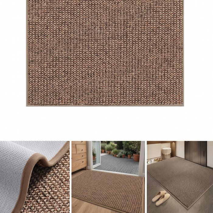 Premium Entrance Door Carpet 120x80cm Sole Cleaning Mats Sand and Dust Removal Washable