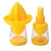 Joie Small Lemon Juicer Bottle Kitchen Appliance Mister Yellow 7.3x7.3x10.5cm