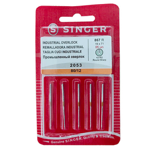 Singer Overlocker Needles Woven For 14u - 80