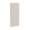 Kaboodle 900mm Cannellini Country Pantry Doors - 2 Pack