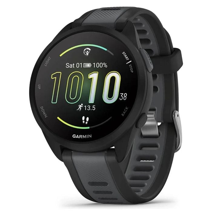 Garmin Forerunner 165 Gps Running Smartwatch - Black/slate Grey