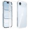 For Apple iPhone 17 Air Clear Case Slim With 4 Corners [Shock Absorption] Hard Back Soft Bumper Cover
