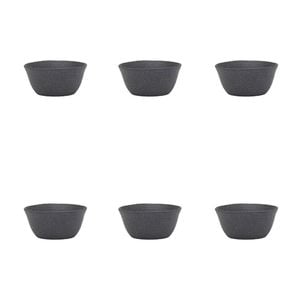 6PK Ecology Ottawa Stoneware Rice Bowl Tableware 13.5cm - Stone