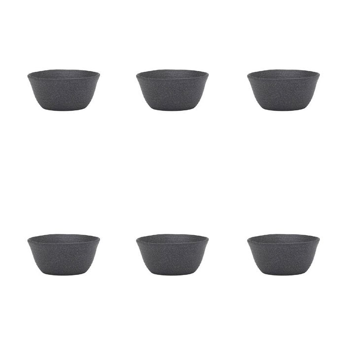 6PK Ecology Ottawa Stoneware Rice Bowl Tableware 13.5cm - Stone