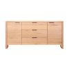 Jindy 180cm Buffet Table Natural Oak