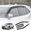 Weathershields for Toyota Yaris Cross MXP Series 2020-Onwards Car Wind Deflectors Sun Visor